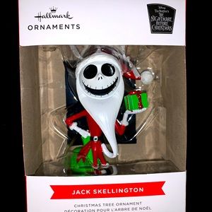 2021 Hallmark The Nightmare Before Christmas Santa Jack ornament